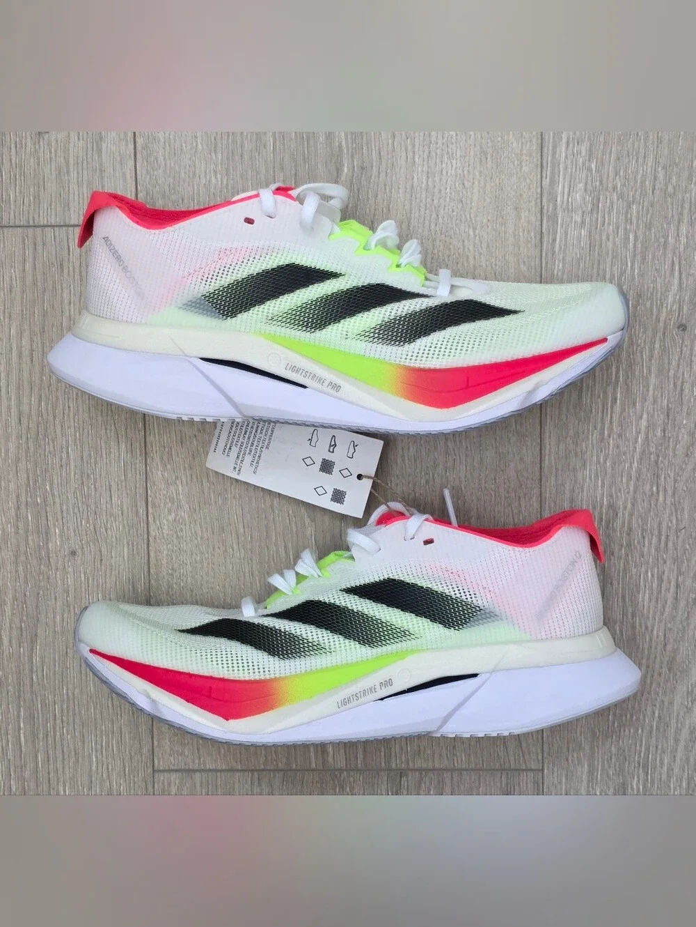 Adidas Adizero Boston 12 Road Racing Running Shoes JQ2554 Womens 5 NWT MSRP $160